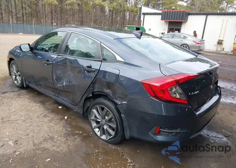 2021 Honda Civic Ex-L из США, поврежденный, VIN 2HGFC1F78MH706356